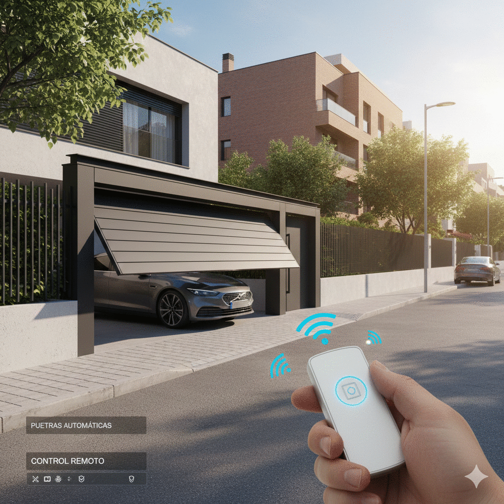 Instalación de puertas de garaje Barcelona